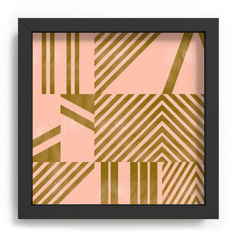 Marta Barragan Camarasa Modern pink tile Recessed Framing Square