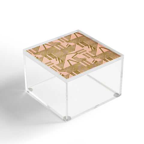 Marta Barragan Camarasa Modern pink tile Acrylic Box