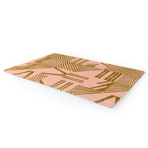Marta Barragan Camarasa Modern pink tile Area Rug