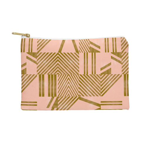 Marta Barragan Camarasa Modern pink tile Pouch