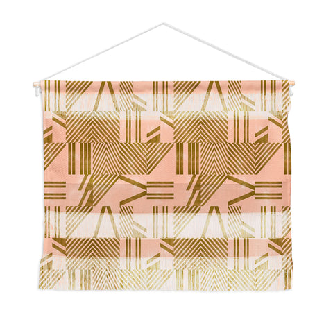 Marta Barragan Camarasa Modern pink tile Wall Hanging Landscape