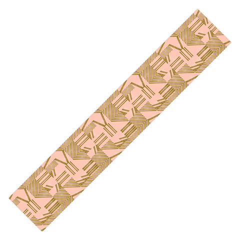 Marta Barragan Camarasa Modern pink tile Table Runner