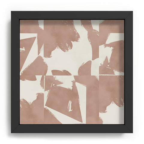 Marta Barragan Camarasa Modern pink tiles Recessed Framing Square