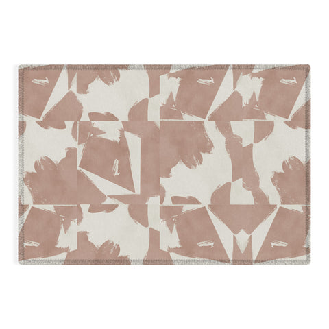 Marta Barragan Camarasa Modern pink tiles Outdoor Rug