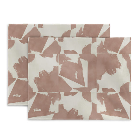 Marta Barragan Camarasa Modern pink tiles Placemat