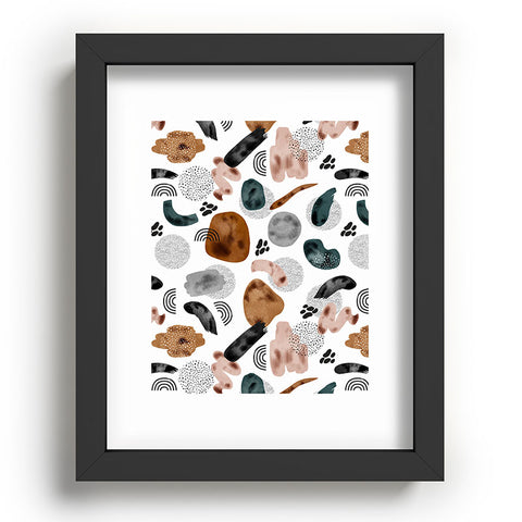 Marta Barragan Camarasa Modern shapes and points Recessed Framing Rectangle