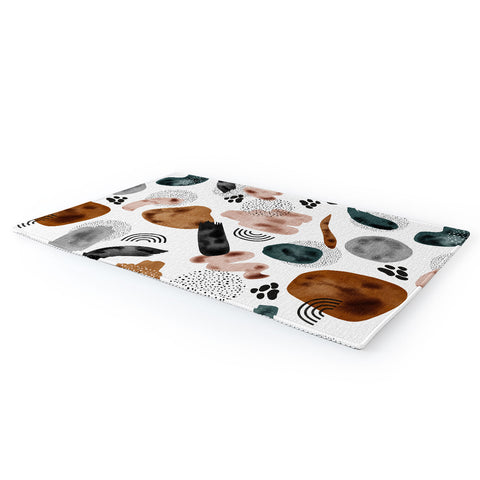 Marta Barragan Camarasa Modern shapes and points Area Rug