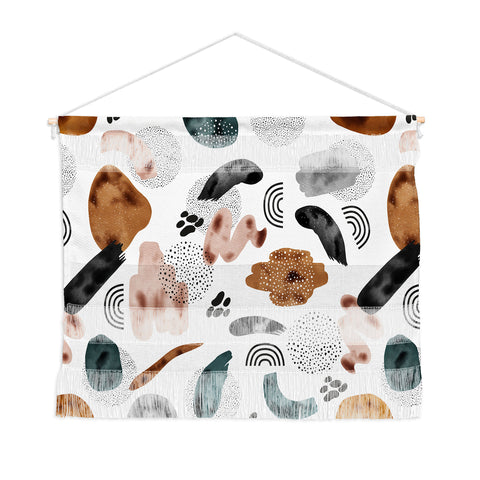 Marta Barragan Camarasa Modern shapes and points Wall Hanging Landscape