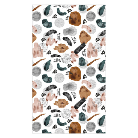 Marta Barragan Camarasa Modern shapes and points Tablecloth
