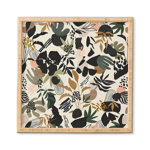 Marta Barragan Camarasa Modern simple jungle 50 Framed Wall Art