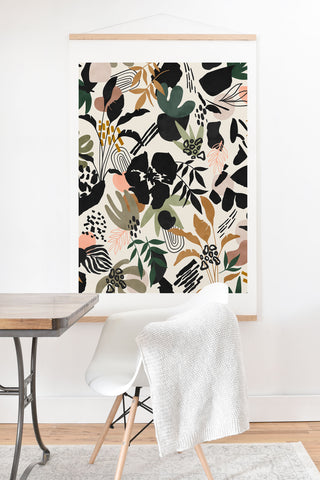 Marta Barragan Camarasa Modern simple jungle 50 Art Print And Hanger