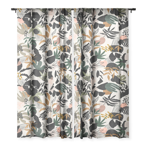 Marta Barragan Camarasa Modern simple jungle 50 Sheer Non Repeat
