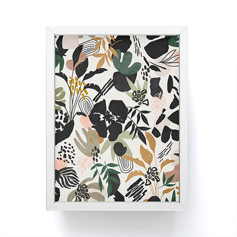Marta Barragan Camarasa Modern simple jungle 50 Framed Mini Art Print