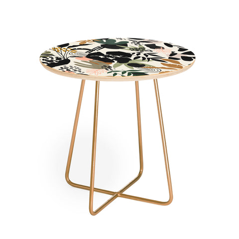 Marta Barragan Camarasa Modern simple jungle 50 Round Side Table