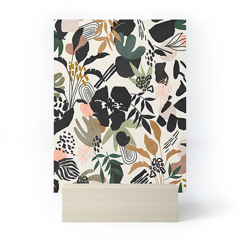 Marta Barragan Camarasa Modern simple jungle 50 Mini Art Print