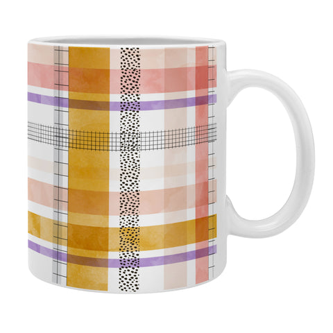 Marta Barragan Camarasa Modern tartan 22 Coffee Mug