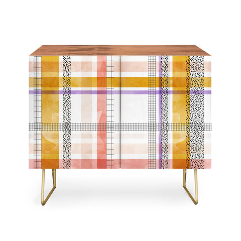 Marta Barragan Camarasa Modern tartan 22 Credenza