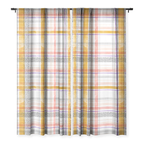Marta Barragan Camarasa Modern tartan 22 Sheer Non Repeat