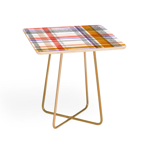 Marta Barragan Camarasa Modern tartan 22 Side Table