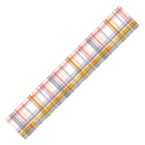 Marta Barragan Camarasa Modern tartan 22 Table Runner