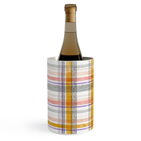 Marta Barragan Camarasa Modern tartan 22 Wine Chiller