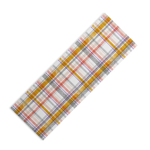 Marta Barragan Camarasa Modern tartan 22 Yoga Mat