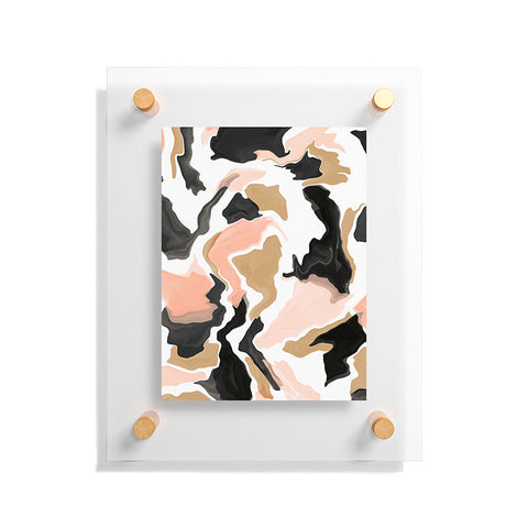 Marta Barragan Camarasa Modern terrazzo detail 36 Floating Acrylic Print