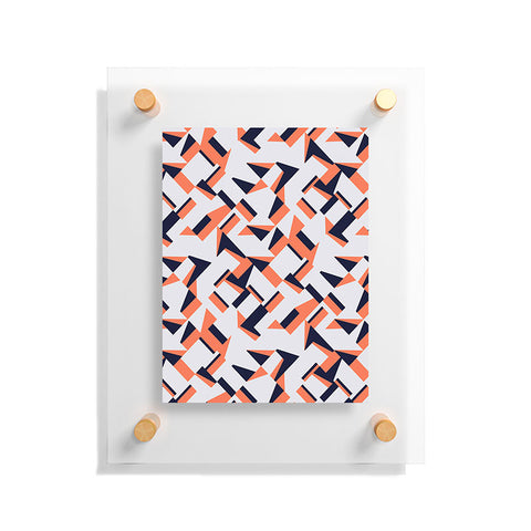 Marta Barragan Camarasa Modern tile geometric Floating Acrylic Print