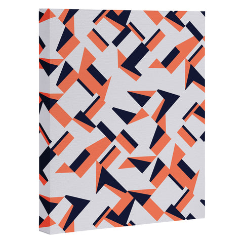 Marta Barragan Camarasa Modern tile geometric Art Canvas