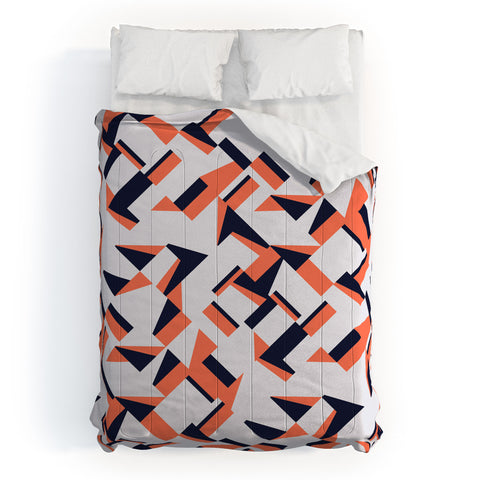 Marta Barragan Camarasa Modern tile geometric Comforter