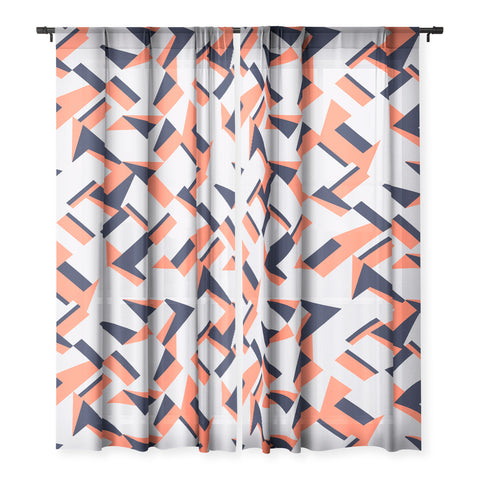 Marta Barragan Camarasa Modern tile geometric Sheer Non Repeat
