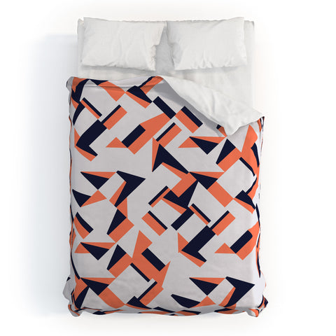 Marta Barragan Camarasa Modern tile geometric Duvet Cover