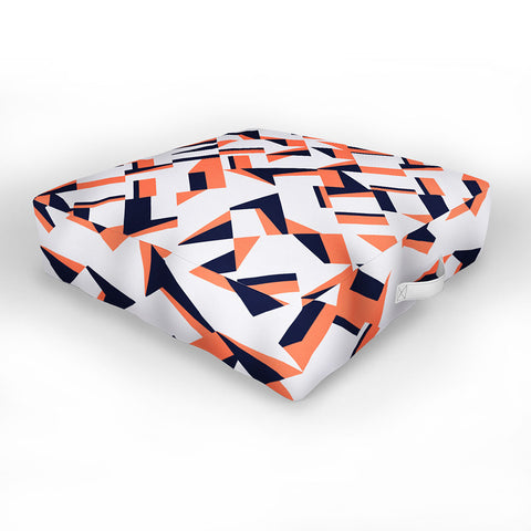 Marta Barragan Camarasa Modern tile geometric Outdoor Floor Cushion