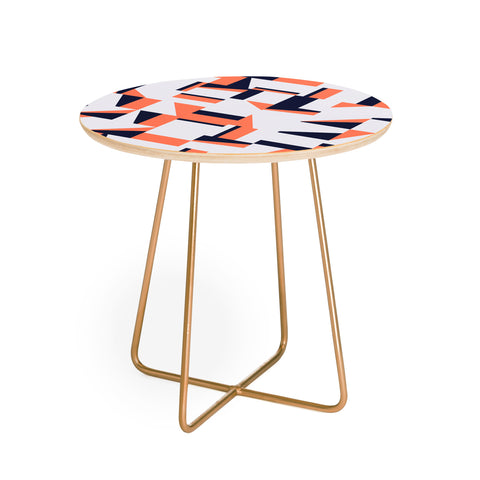 Marta Barragan Camarasa Modern tile geometric Round Side Table