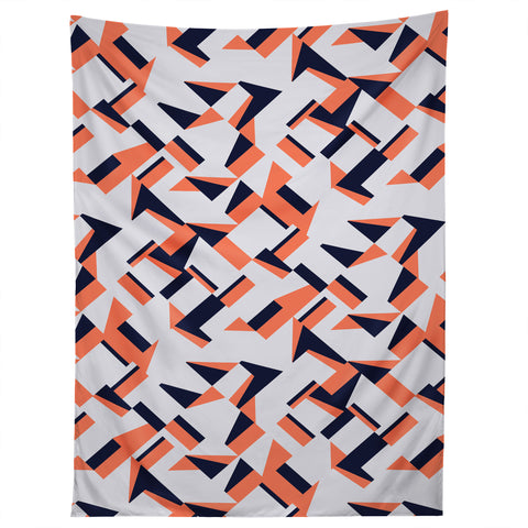 Marta Barragan Camarasa Modern tile geometric Tapestry