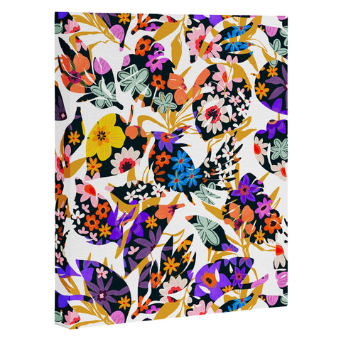 Marta Barragan Camarasa Modern tropical floral Art Canvas