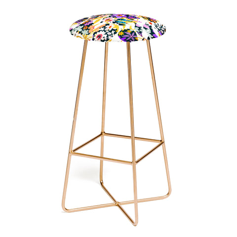 Marta Barragan Camarasa Modern tropical floral Bar Stool