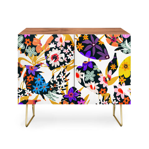 Marta Barragan Camarasa Modern tropical floral Credenza