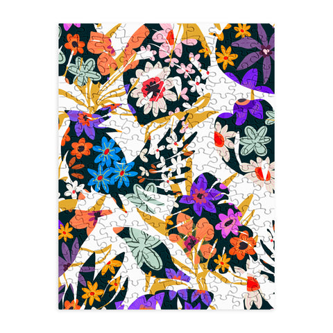 Marta Barragan Camarasa Modern tropical floral Puzzle