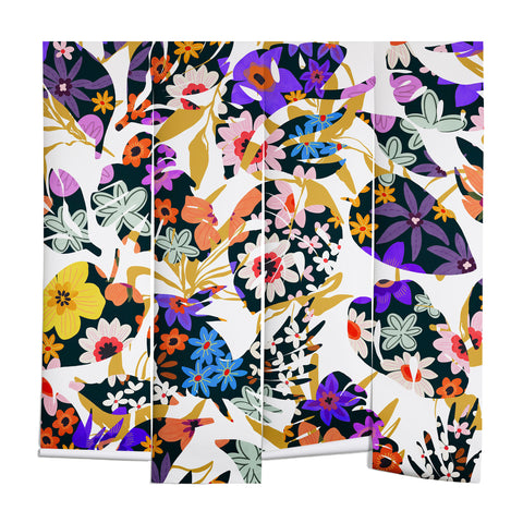 Marta Barragan Camarasa Modern tropical floral Wall Mural