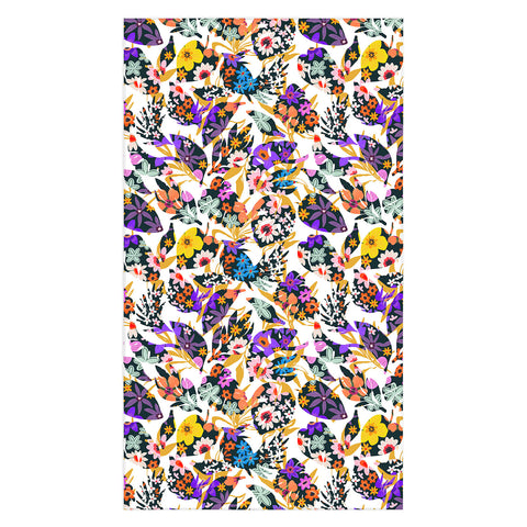 Marta Barragan Camarasa Modern tropical floral Tablecloth