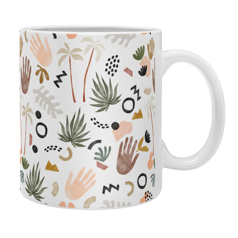 Marta Barragan Camarasa Modern tropical shapes Coffee Mug