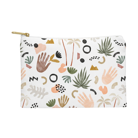 Marta Barragan Camarasa Modern tropical shapes Pouch