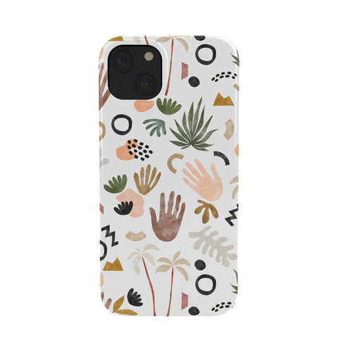 Marta Barragan Camarasa Modern tropical shapes Phone Case