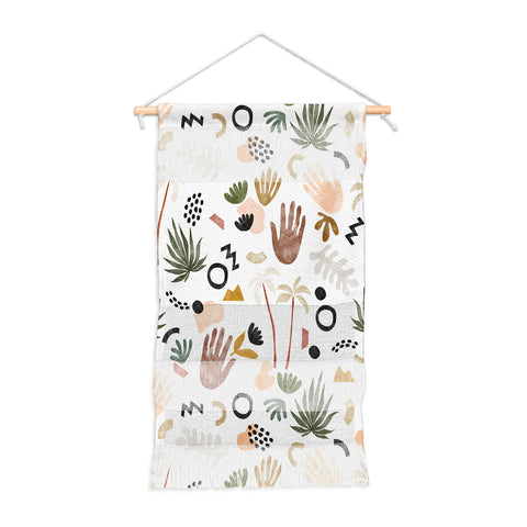 Marta Barragan Camarasa Modern tropical shapes Wall Hanging Portrait