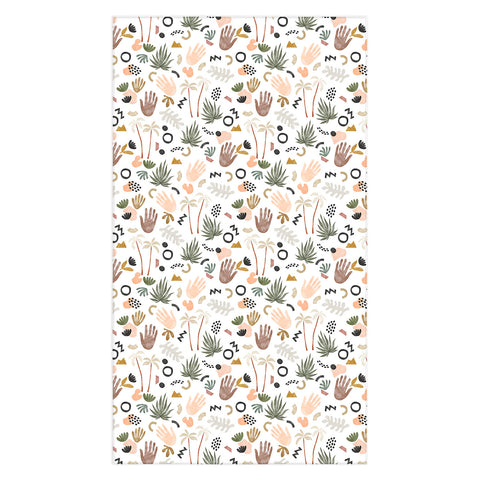 Marta Barragan Camarasa Modern tropical shapes Tablecloth