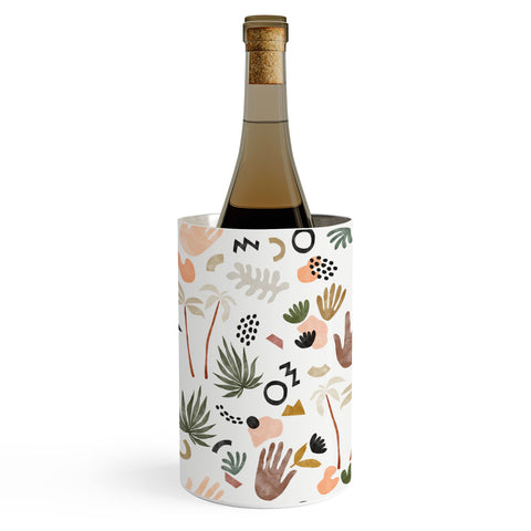 Marta Barragan Camarasa Modern tropical shapes Wine Chiller