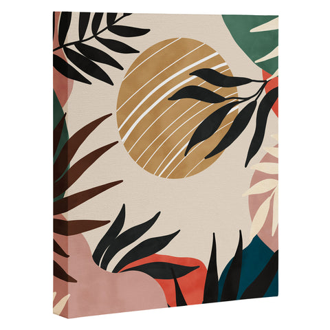 Marta Barragan Camarasa Modern tropical sunrise G Art Canvas