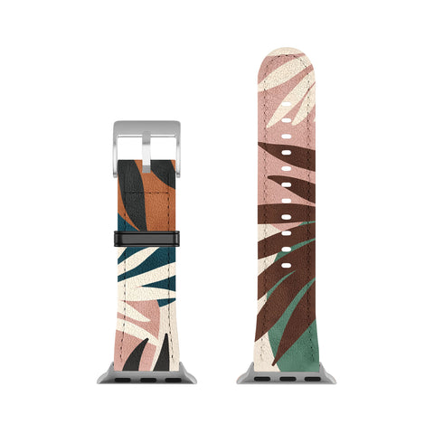 Marta Barragan Camarasa Modern tropical sunrise G Apple Watch Band