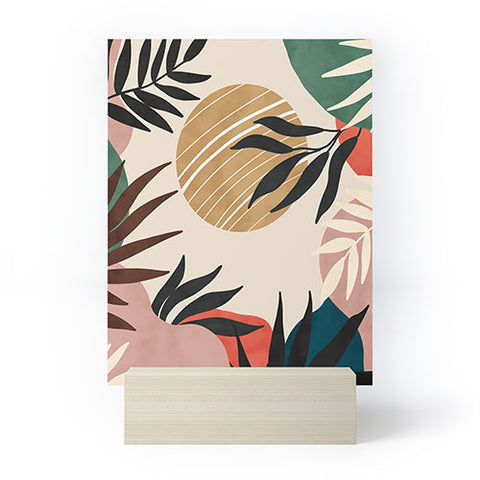 Marta Barragan Camarasa Modern tropical sunrise G Mini Art Print